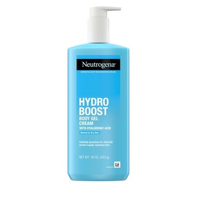 Neutrogena Hydro Boost Body Gel Cream Hydrating Body Lotion Hyaluronic Acid For