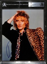 Rod Stewart Signed 8x10 Photograph BECKETT