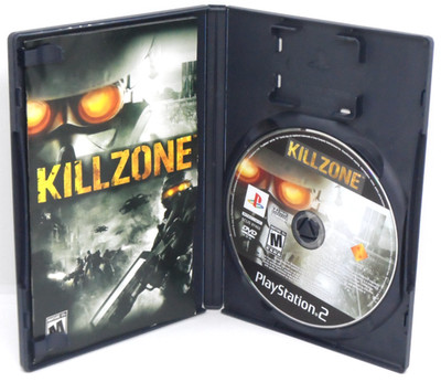 Killzone (Sony PlayStation 2, 2004) Complete Manual Black Label ps2 Excellent!