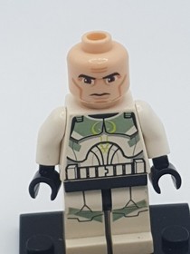 LEGO&reg; sw0298 Clone Trooper Horn Company Star Wars Minifigure from 7913 Int. Shipp.