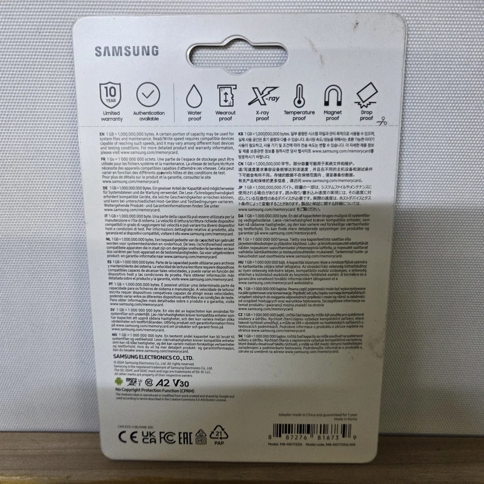 Samsung PRO PLUS 1TB 1000MB Micro SD A2 HD V30 U3 4K  MicroSDXC Memory Card - Image 4 of 4