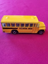 Hot Wheels 1988 Yellow School Bus Toy Car Vintage