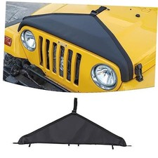 For Jeep Wrangler Tj Hood Cover Exterior Accessories Engine Hood Bra Tj Black For Jeep Wrangler Tj Hood Cover Exterior Accessories Engine Hood Bra Tj Black