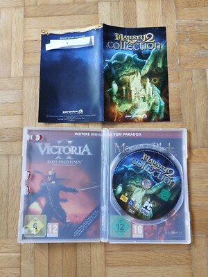 MAJESTY 2 COLLECTION, Kingmaker, Monster Kingdom, Battles of Ardania NEU paradox