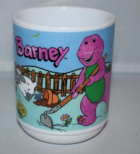 1997 Barney the Dinosaur Kids Cup Bj Baby Bop