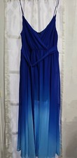 Premier Armour Blue Ombre Maxi Long Dress, Sundress, Gown, *NWT $99, Size 16