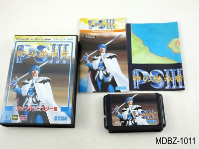 Complete Phantasy Star 3 + Map Mega Drive Japanese Import III Sega US Seller B