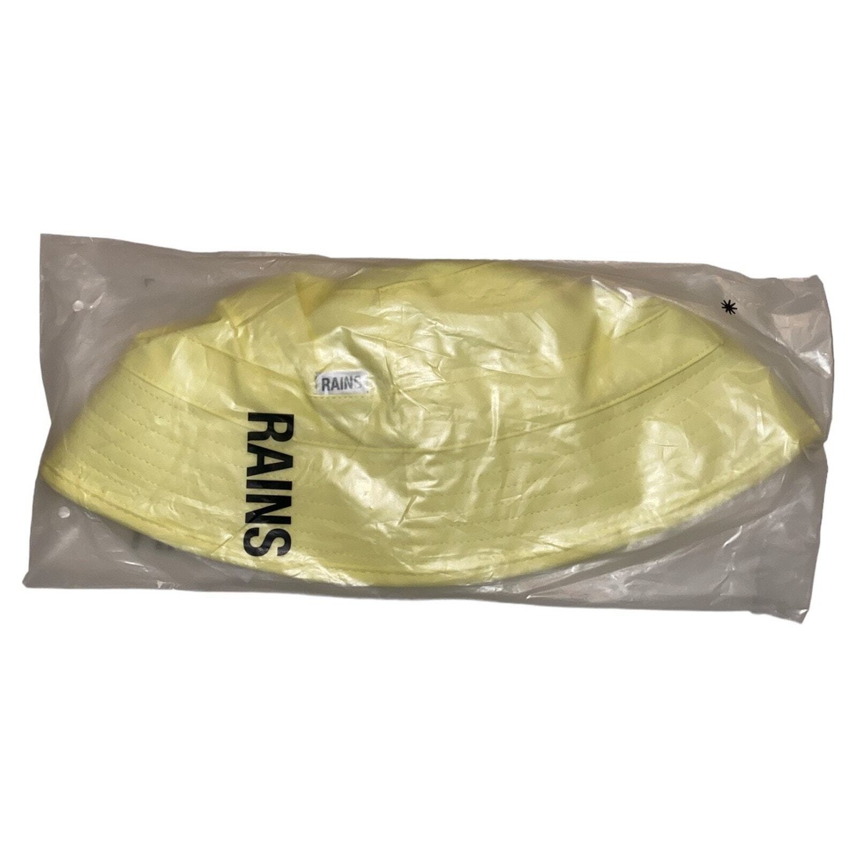 NWT RAINS Bucket Hat Unisex Size XS - Medium Straw Yellow | eBay display picture 1