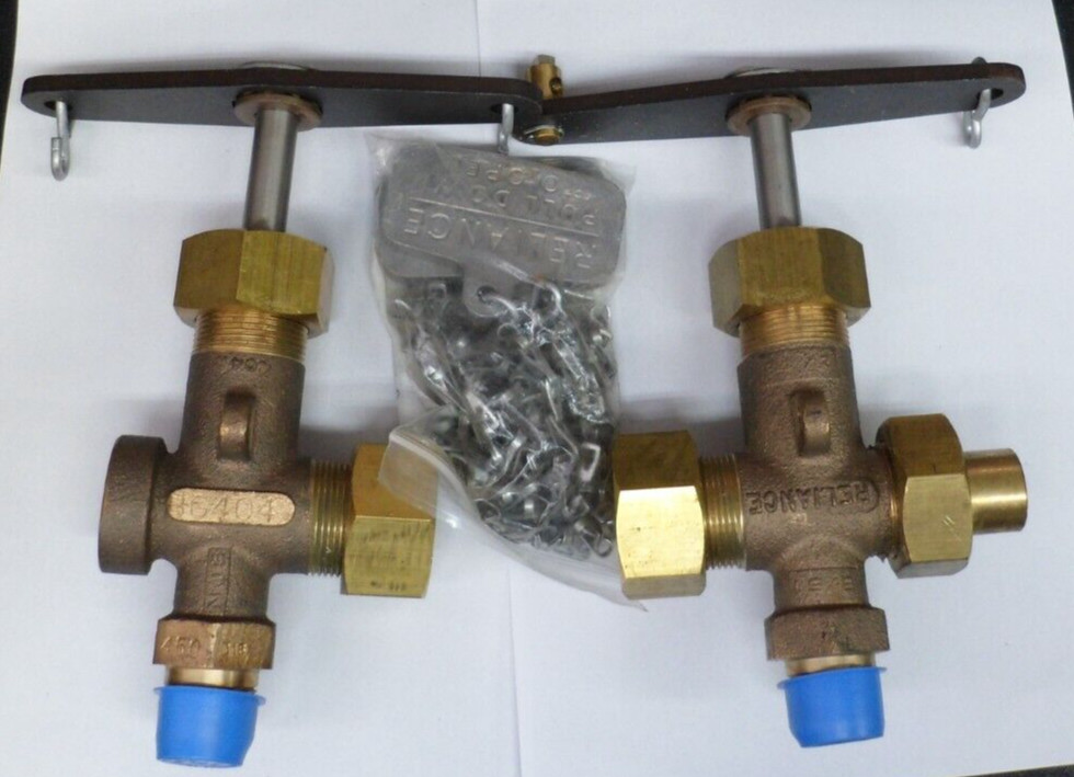 Cleaver Brooks 825-00142-000 Valve Set Water gage ¾” NPT 450#BRZ w/Chain Pull H