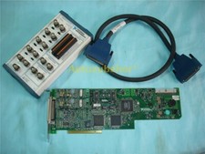 1pc Used NI PCI-6111 data acquisition DAQ card with junction box and cable