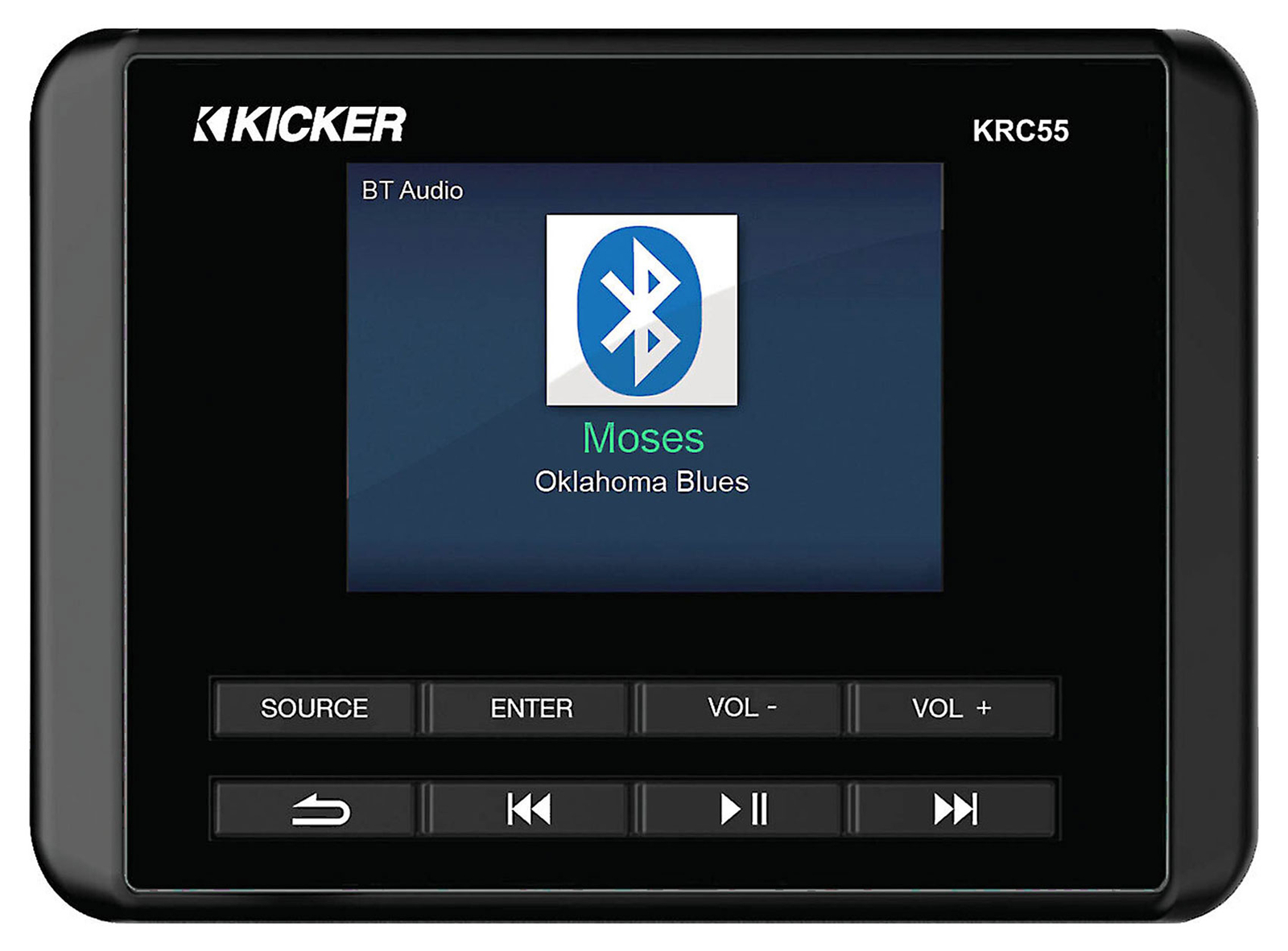Приемник Kicker 46KMC5 Marine 3 с поддержкой Bluetooth AM FM Sirius Ready Цифровой пульт дистанционного управления