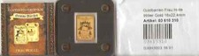 Gold coin bar motif Mrs. Holle-Grimm's fairy tales-999 gold 1/500 oz, 16 x 22.4 mm
