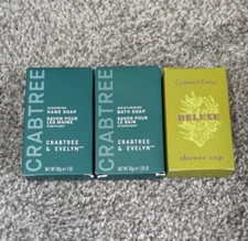 Crabtree & Evelyn Bath and Hand Soap 1.25 oz Travel Size Gilchrist & Soames