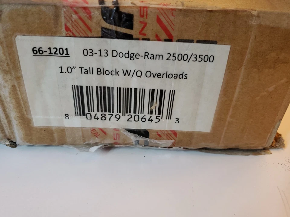 Kit de bloque ReadyLift 66-1201 de 1" para Ram 2500 Ram 3500 2003-2014 sin sobrecargas Foto 4 de 4