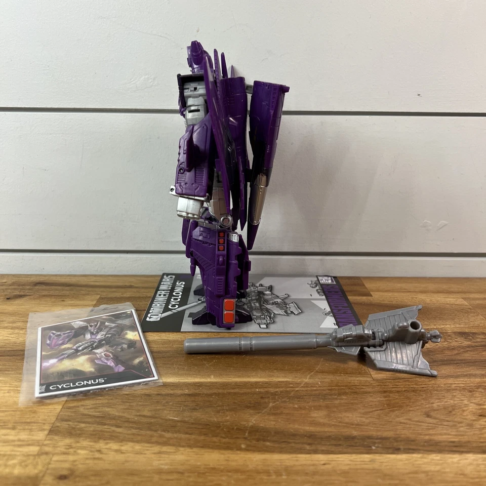 Figura Voyager Completa Transformers Combiner Wars Cyclonus ¡Envío Rápido! Foto 4 de 4