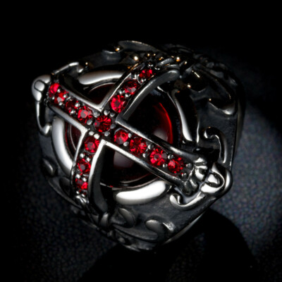 その他 grand crusaders ring Skull Ring | Guardian Cross Ring | Biker Jewelry | Sanity Jewelry