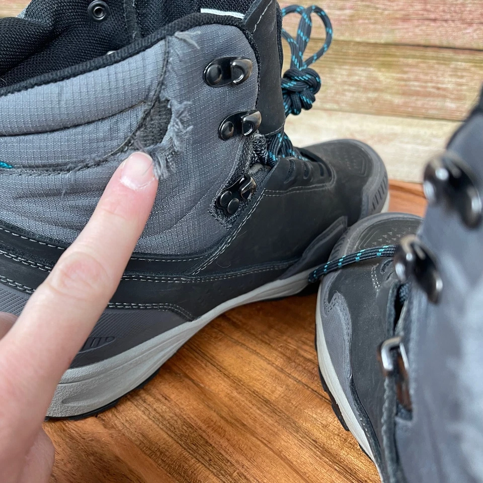 Vasque Botas de Senderismo Juveniles 6 Gris Brisa AT Ultradry Zapatos Impermeables Trail Usadas en Excelente Condición Foto 3 de 4
