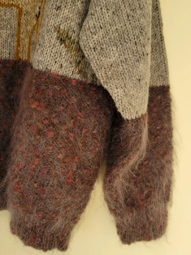 Suéter De Colección Together Mezcla de Lana Con Diseño Elefante Para Mujer Talla XL Y2k Boho Foto 3 de 4