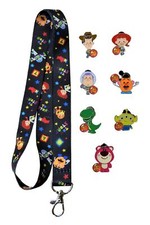 Toy Story Lanyard and 7 Disney World Park Trading Pins Starter Set  Brand NEW