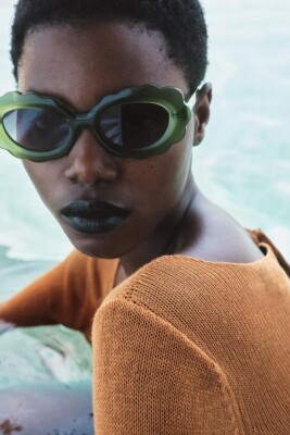 BNWT: STATEMENT FLORAL ACETATE SUNGLASSES from ZARA: COLOUR  display picture 3