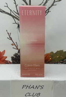 Calvin Klein Eternity Summer 2012 3.4oz EDP Floral Fruity Perfume for Women