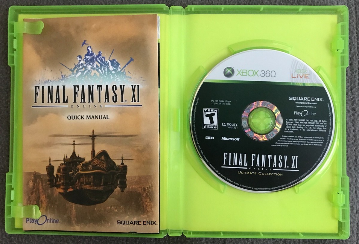 Final Fantasy XI Online (Xbox 360) | eBay