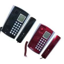 Small Telephones Fixed Landline Telephone Big Buttons LED Caller Display Redials