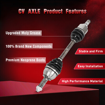 Front Left CV Axle Shaft For Mazda 3 2.0L 2005-2013  Mazda 5 2.5L 2012-2015 US