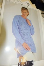 Hayfield Knitting Pattern 4713 Terry Look DK Tunic S, M, L