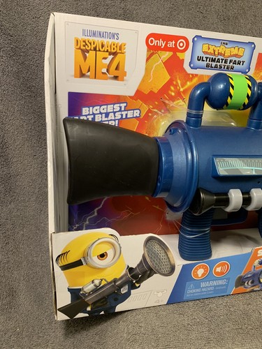 Despicable Me 4 The minion, Extreme Ultimate Fart Blaster Lights Up And Air  - Picture 5 of 12