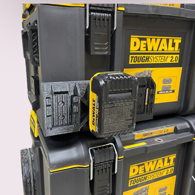 Battery Holder For Dewalt Tough Systems 2.0