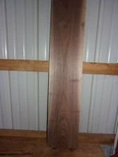 1 PC WALNUT LUMBER WOOD KILN DRIED BOARD LOT 185R 41 7/8" X 9 1/8" X 7/8" CLEAR