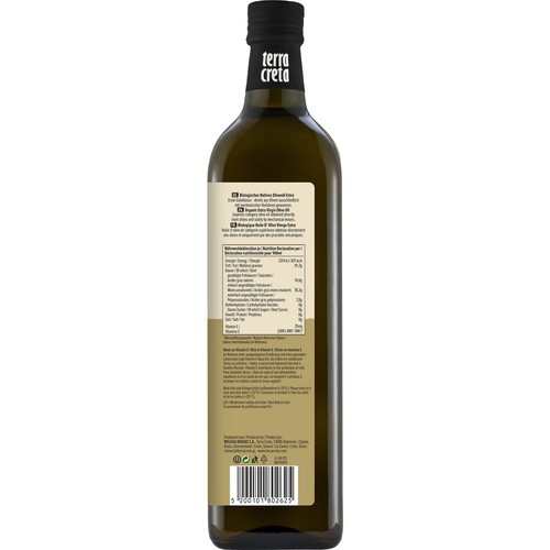 12,90 €/Liter - Terra Creta - Extra Natives Olivenöl / BIO 1 Liter - Bild 3 von 3