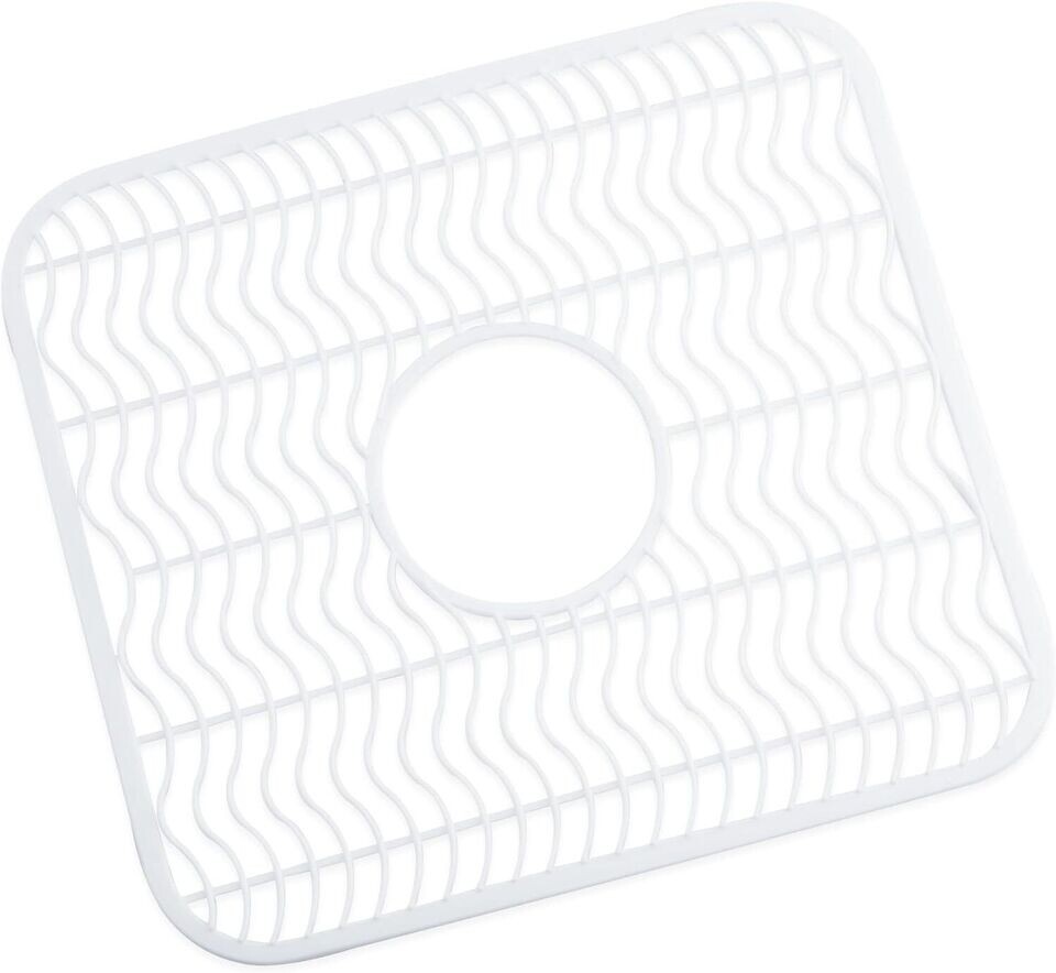 Rubbermaid Antimicrobial Kitchen Sink Protector Mat Flexible 12"x11