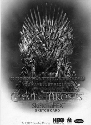 Game of Thrones 2017 Sketch Card by Kunz # 5 | eBay