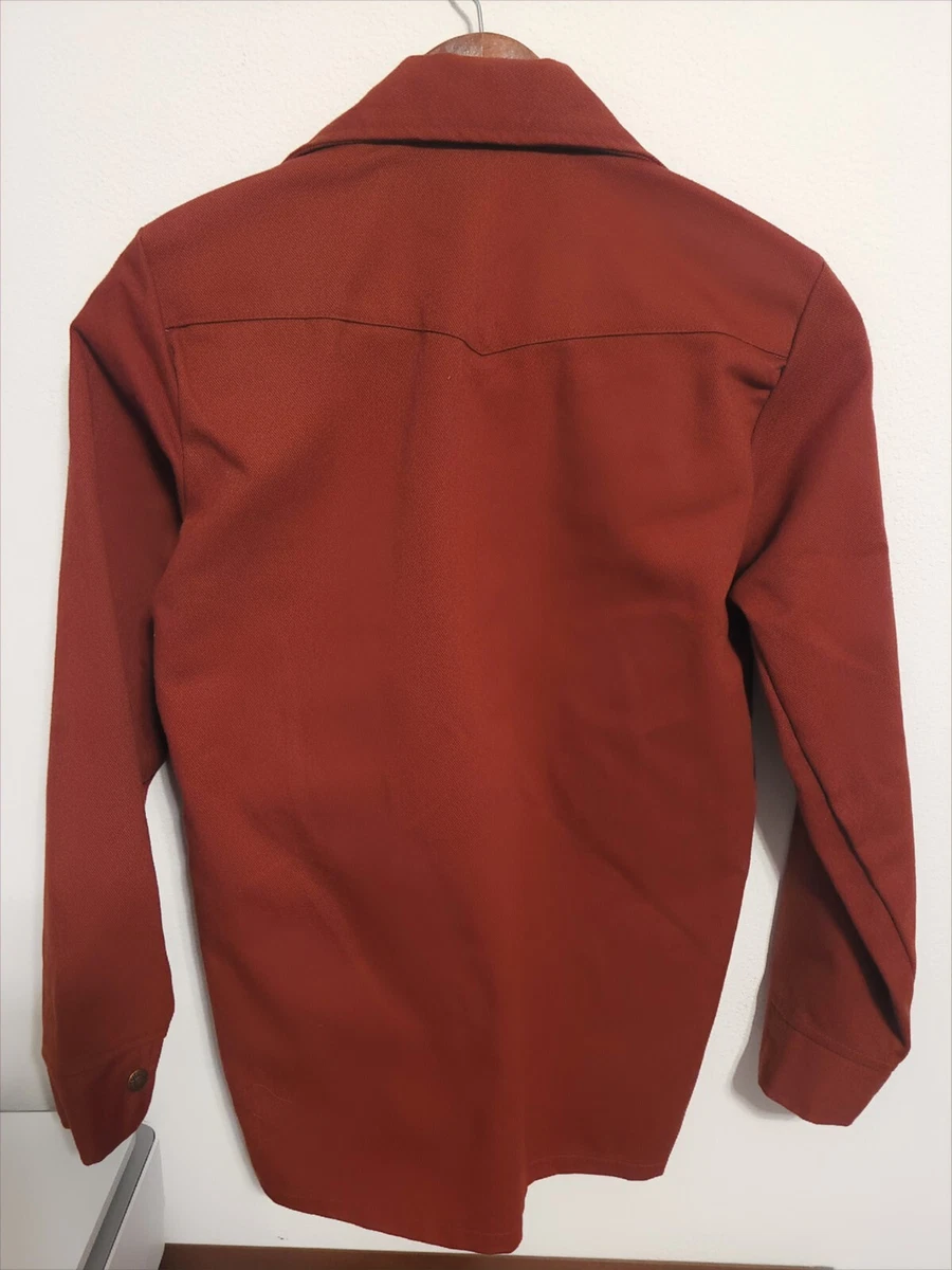 Red denim hotsell jacket size 18