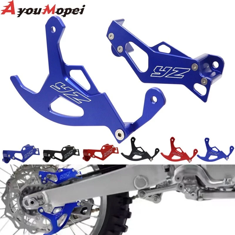 Cubierta de disco protectora de pinza de freno trasera para YAMAHA YZ450F/FX YZ125/X YZ250/F/FX/X Foto 2 de 4