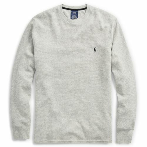 New Mens Ralph Lauren Polo Top Crew Waffle Thermal Top Small