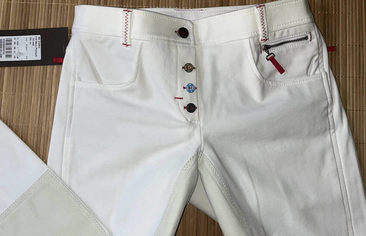 CAVALLO CADINE Turnierreithose Damen Vollbesatz weiß 88 44 edel NEU %%% UVP189€