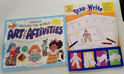 Drawing & Writting Activity Books