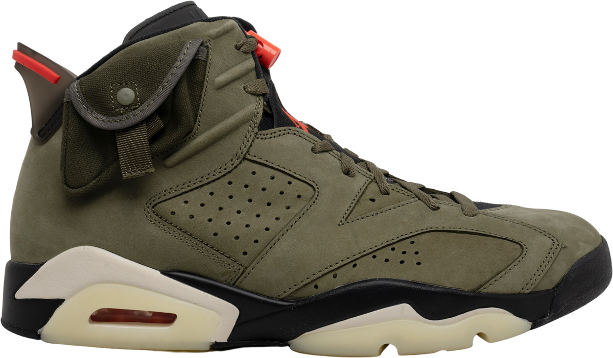 Jordan 6 Retro x Travis Scott Mid Olive