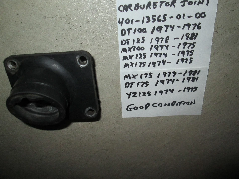 VINTAGE YAMAHA YZ175 / DT100 / MX100, COLECTOR DE ADMISIÓN, 401-13565-01-00 Foto 2 de 4
