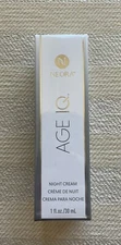 Neora Nerium Age IQ Night Cream Full Size 1 oz Sealed Expiration 10/2025