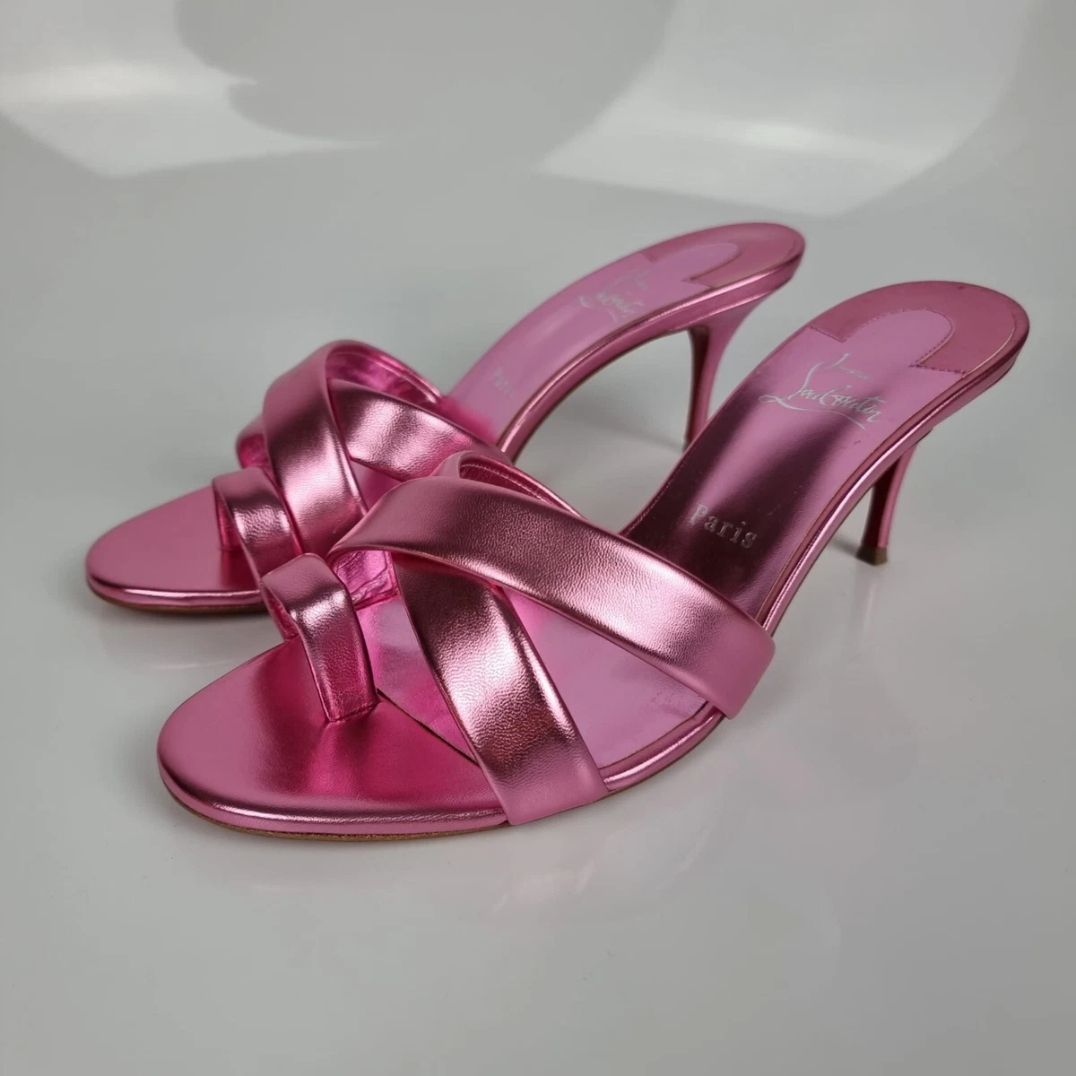Ebay pink sandals sale