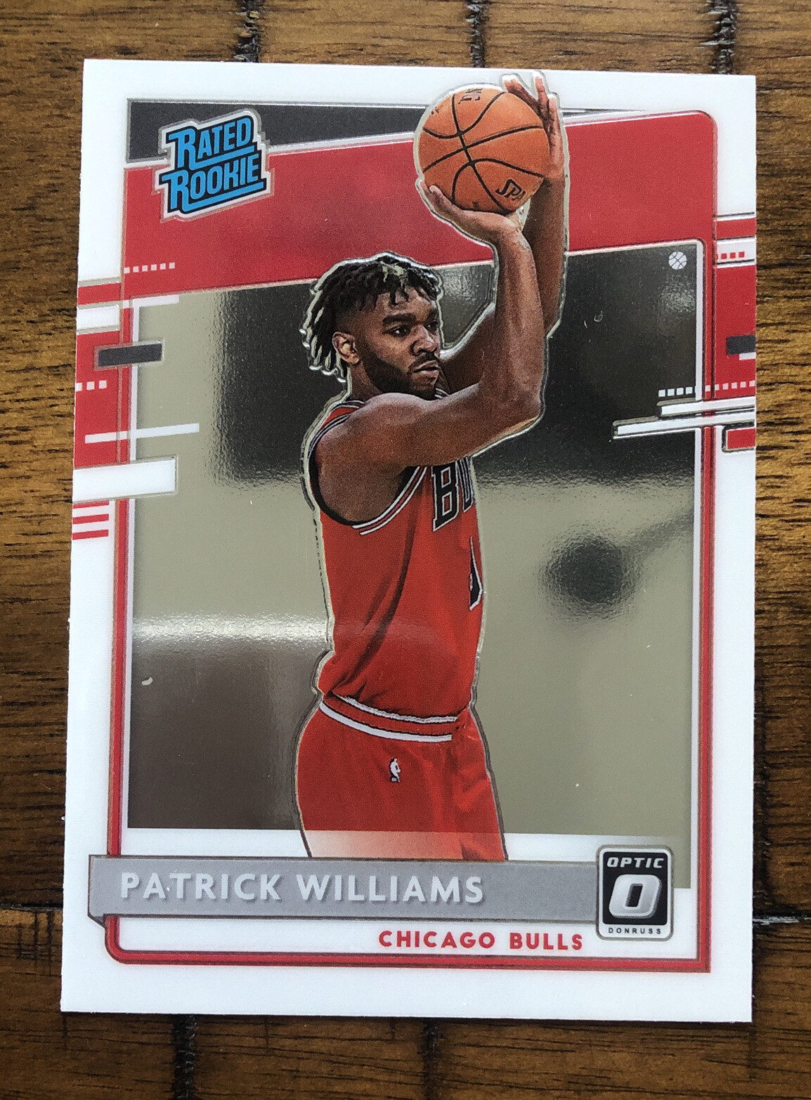 2020-21 Donruss Optic - Patrick Williams - Rated Rookie - Bulls - #154 RC