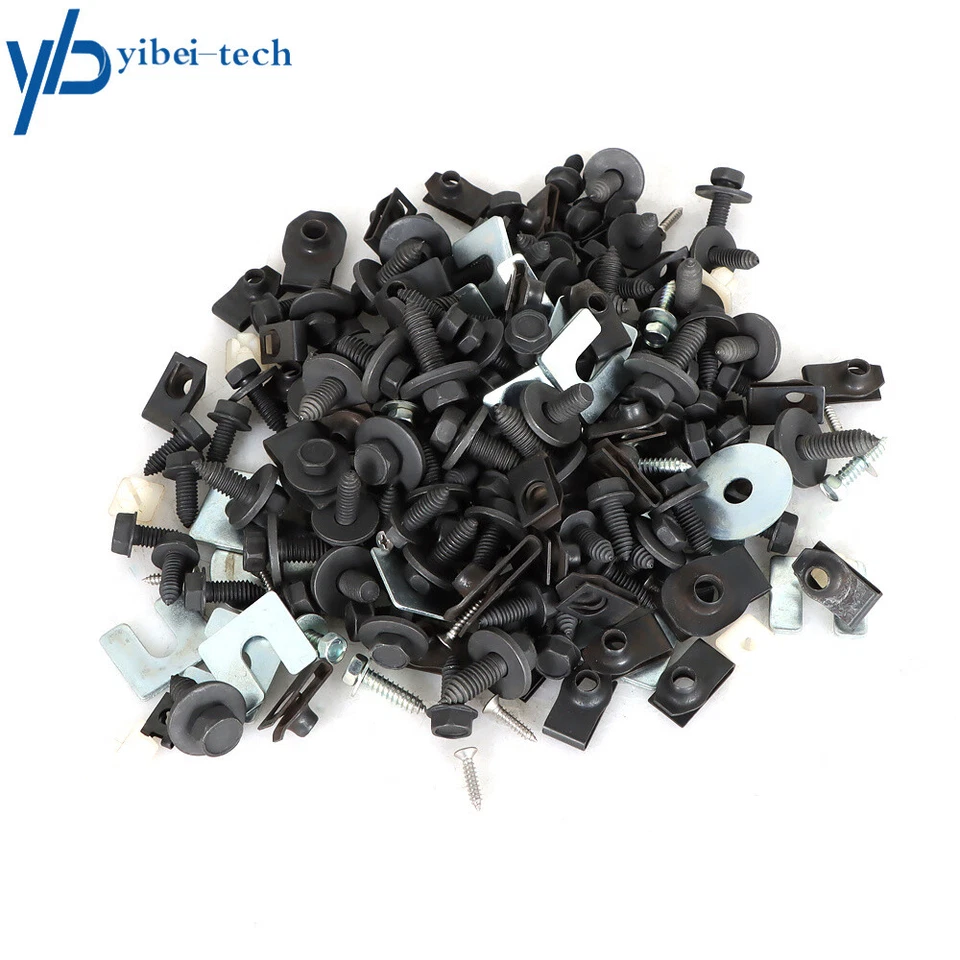 Front End Sheet Metal Hardware 216pcs Kit For Camaro Chevelle Nova Impala - Изображение 3 из 4