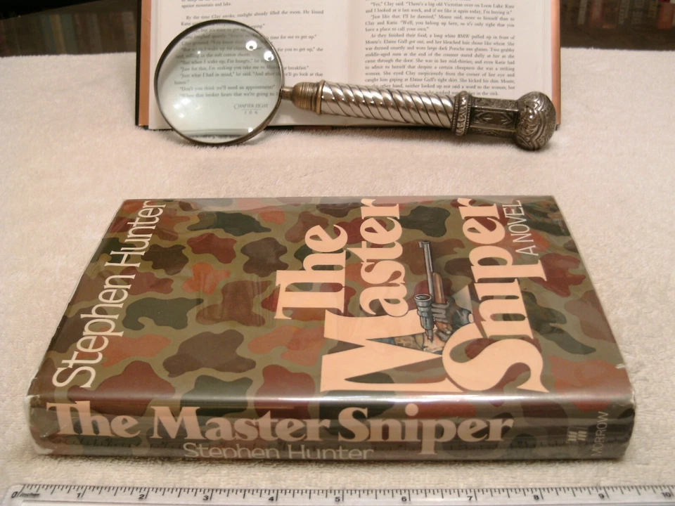 Stephen Hunter *THE MASTER SNIPER* HC/DJ 1st Edition - 1st Printing Foto 2 de 4
