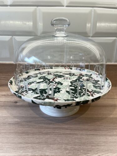 Emma Bridgewater großer Kuchenständer / Comport - Kitty's Ivy Holly Weihnachten RAR - Bild 13 von 13