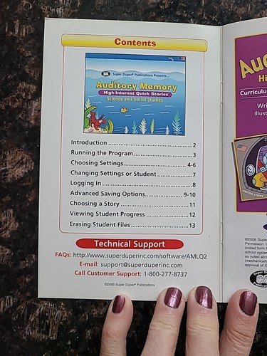 Super Duper Pub Interactive CD-ROM Lot for speech/language therapy Autism - Picture 7 of 7