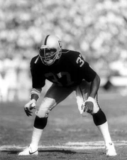 Oakland Raiders LESTER HAYES Glossy 8x10 Photo Football Print